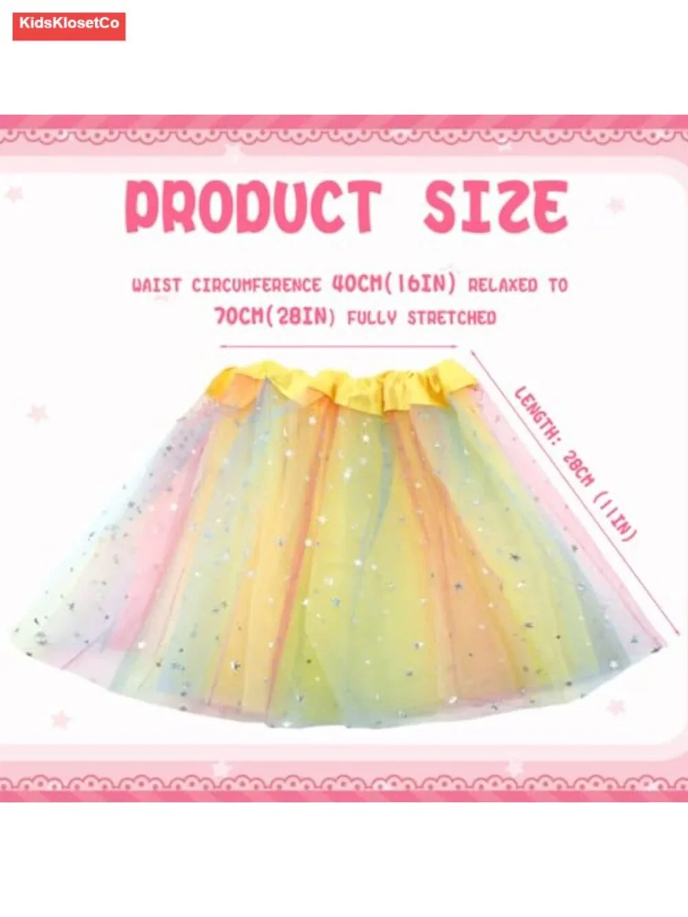 9 Pcs Ballet Tutu Skirts 3 Layers Fluffy Princess Multicolor for Toddler Girls